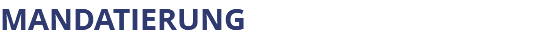 MANDATIERUNG